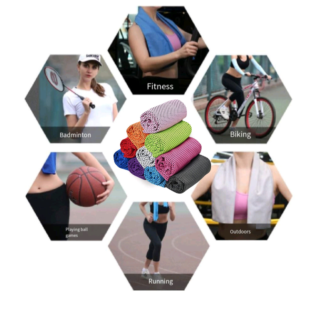InstantCooling Towel For Sports Yoga Quick Activate Chilling