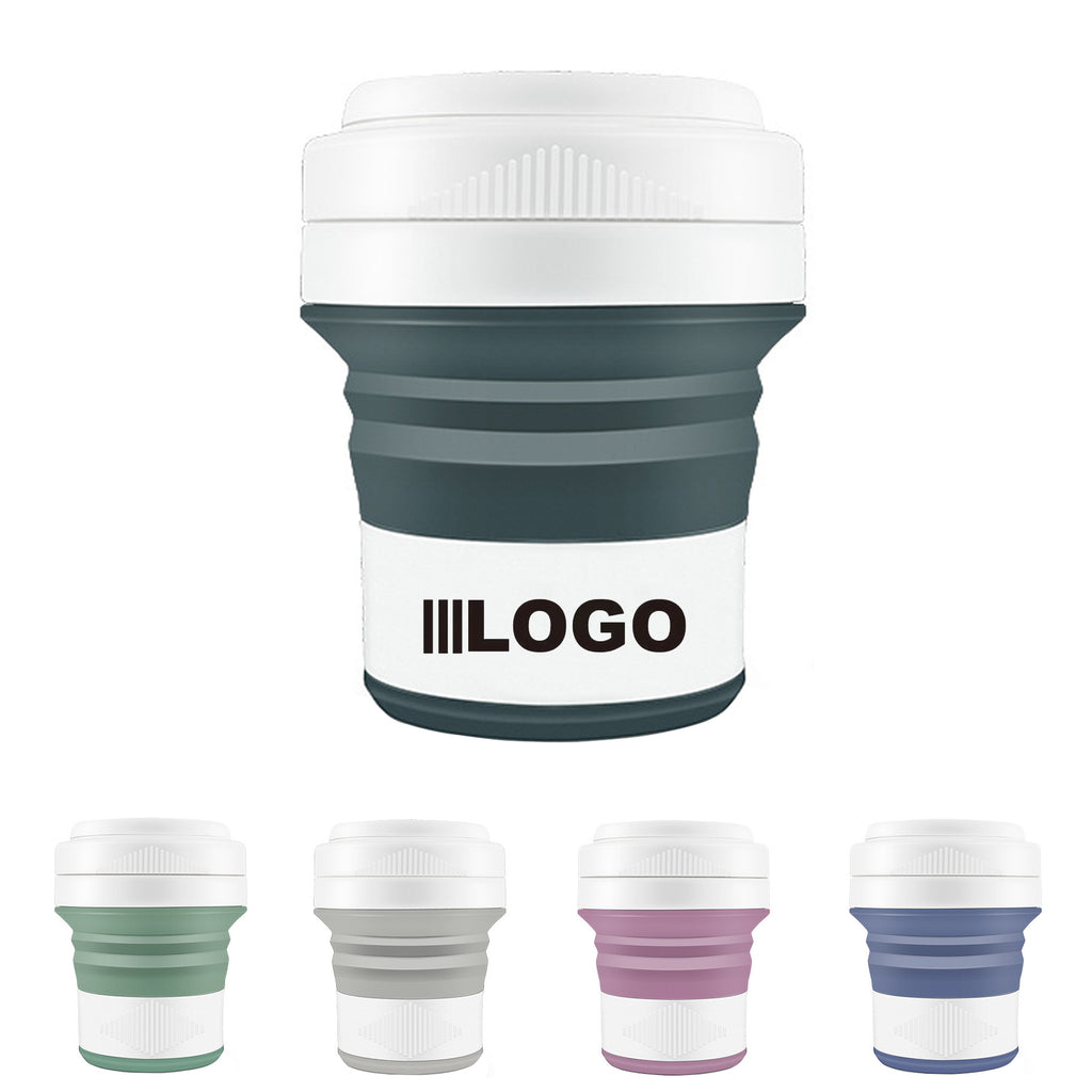 15oz Collapsible Silicone Coffee Cup