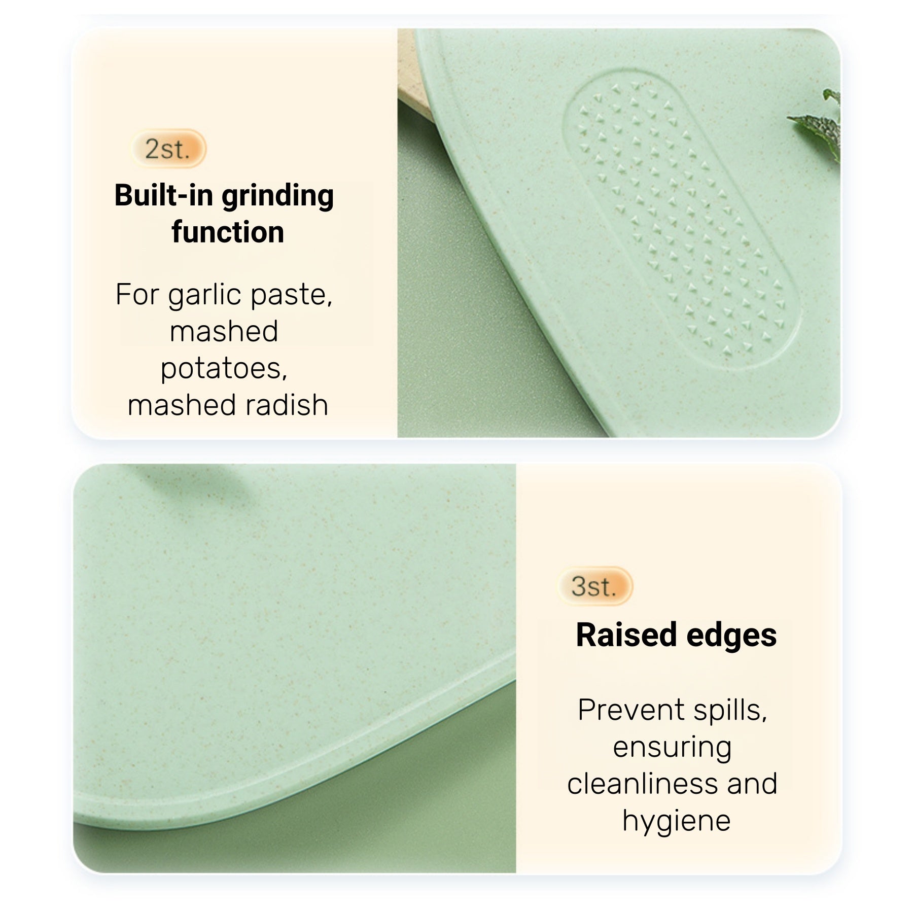Double-sided Antibacterial Cutting Board