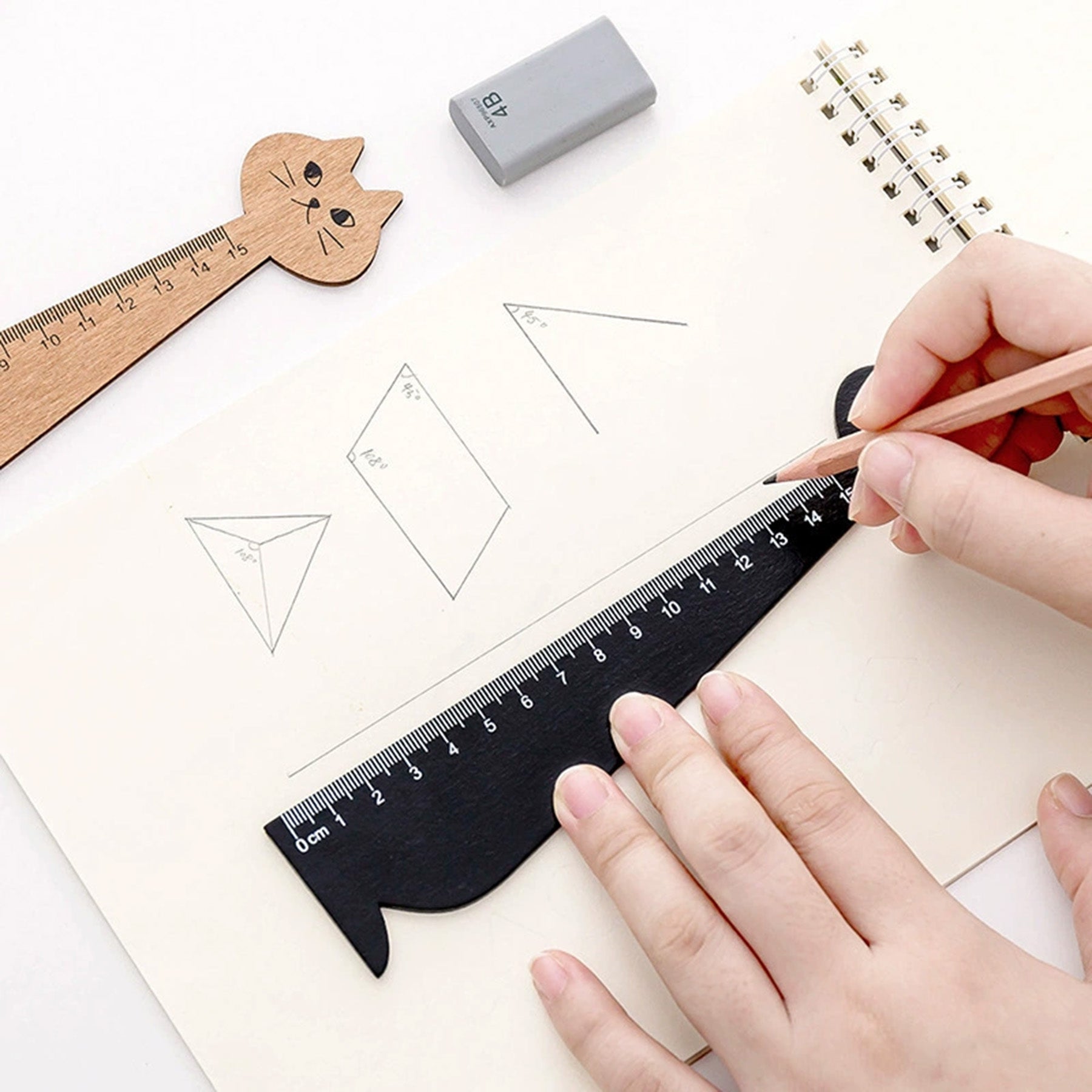 Wooden Cartoon Ruler