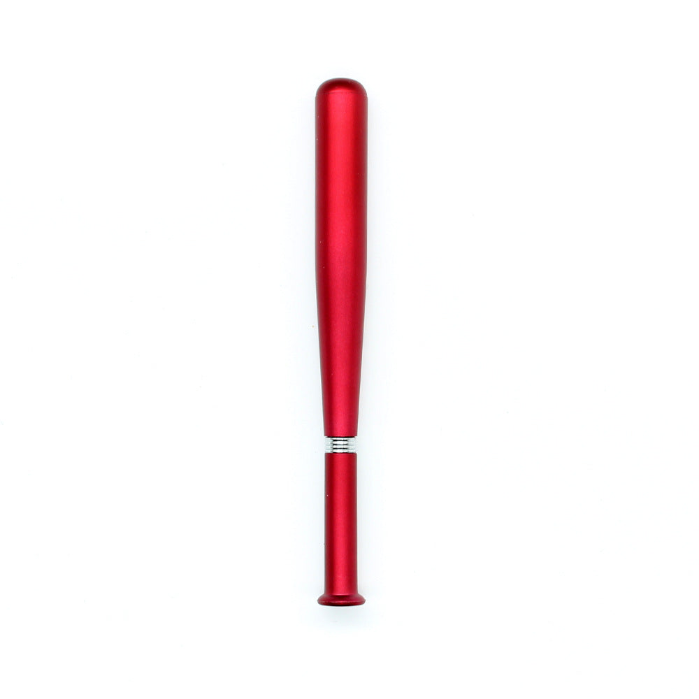 Baseball Bat-Shaped Spray-Painted Ballpoint Pen
