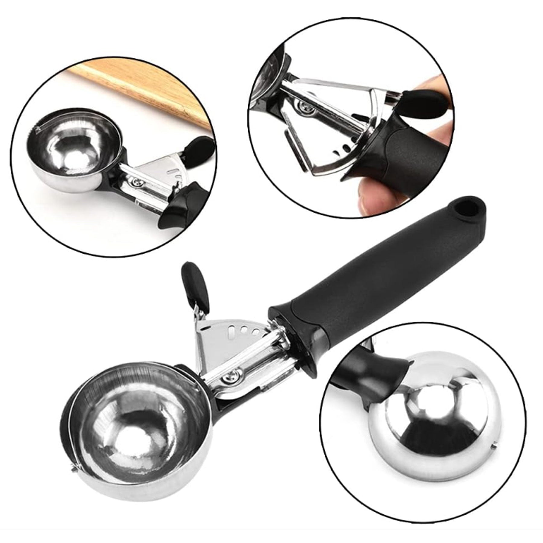 Ice Cream Spoon Stainless Steel