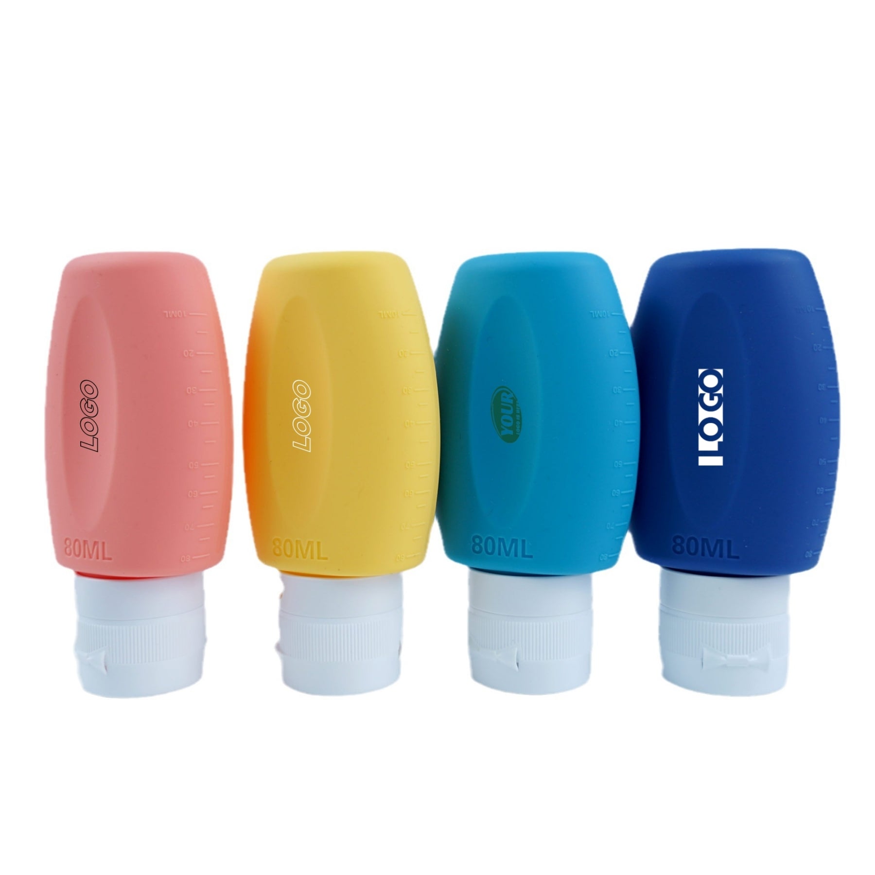 Travel Split Bottle Set (4 Pcs)