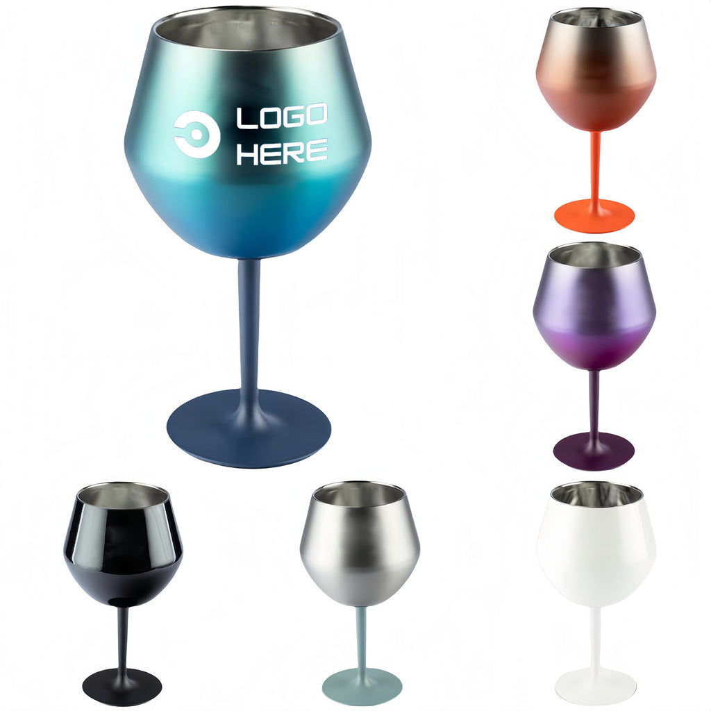 14Oz Stainless Steel Goblet Cup