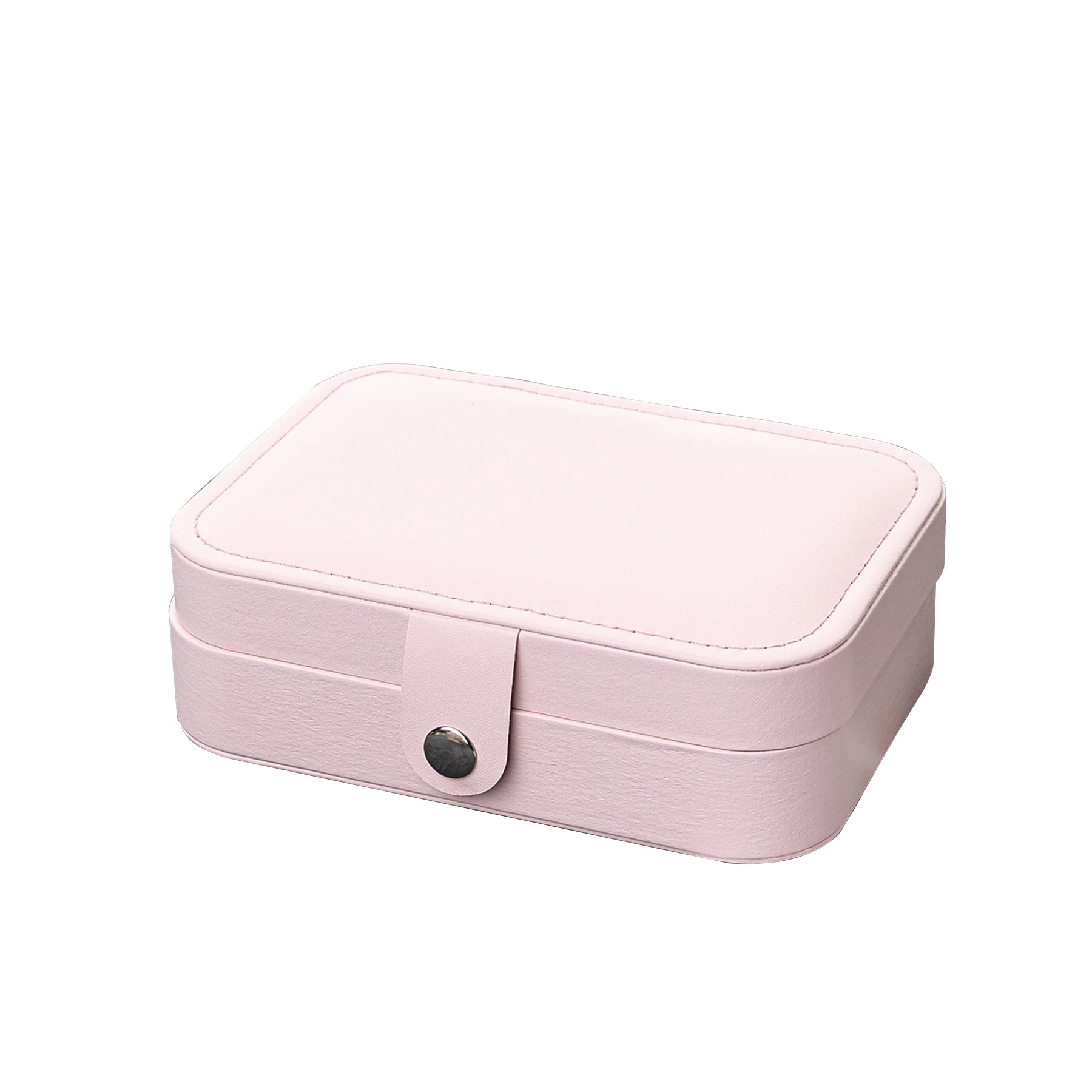 PU Leather Small Travel Jewelry Case Box