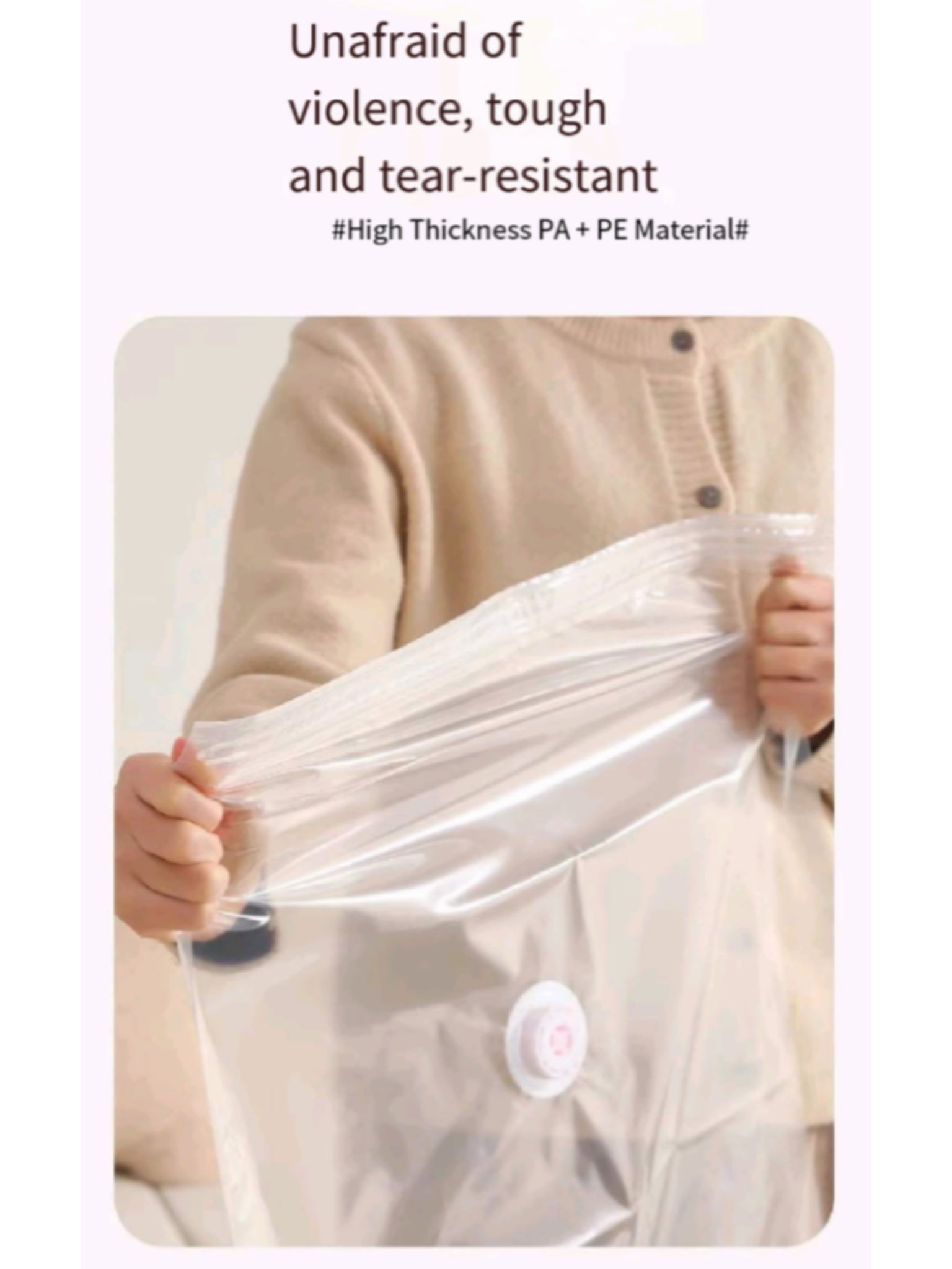 Vacuum Storage Bags For Clothes & Bedding
