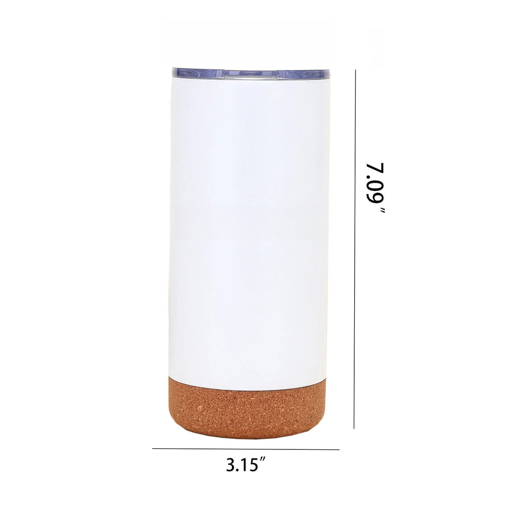 16 Oz Cork Bottom Stainless Steel Insulated Cup