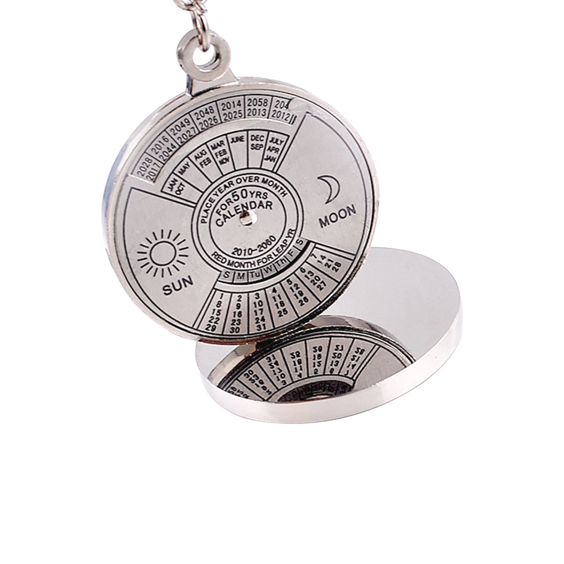 Perpetual Calendar Key Chain