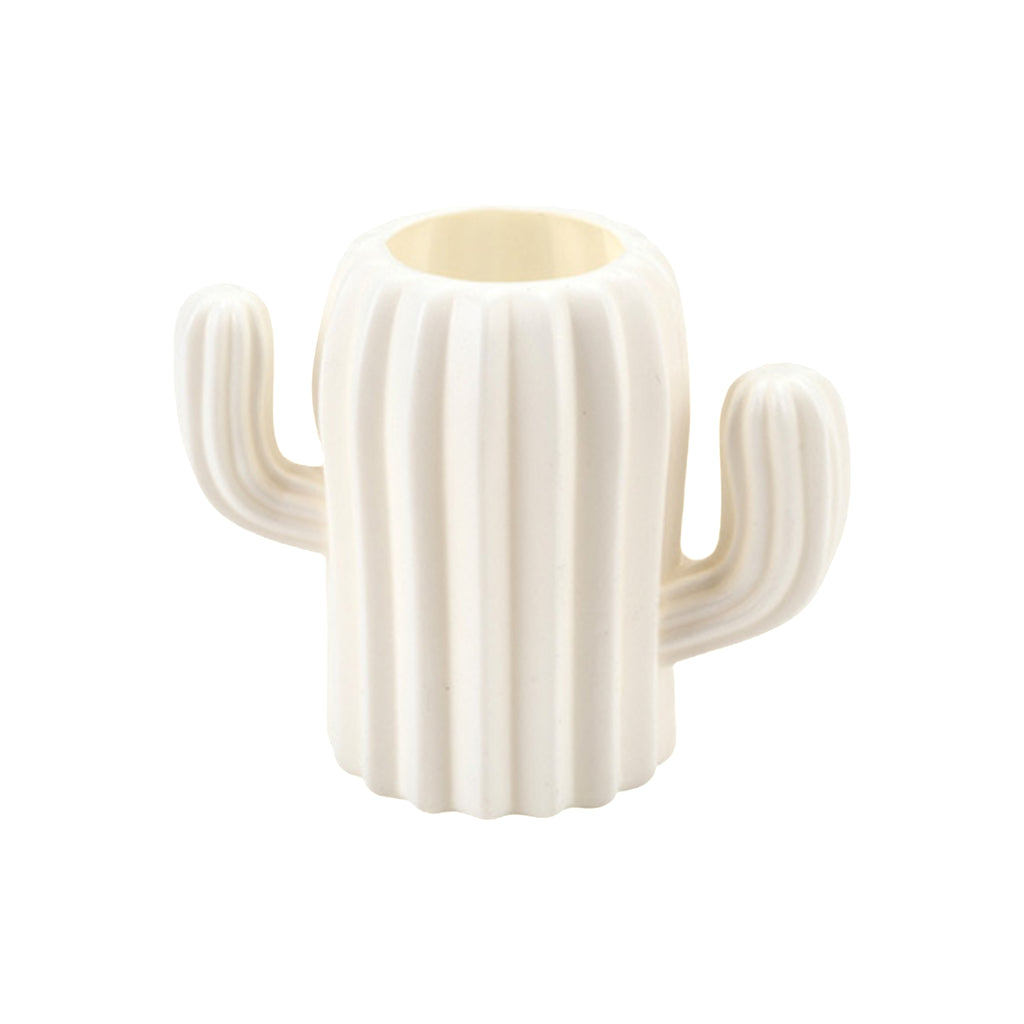 Scandinavian Ceramic Look Plastic Vase Moody Tones Decor