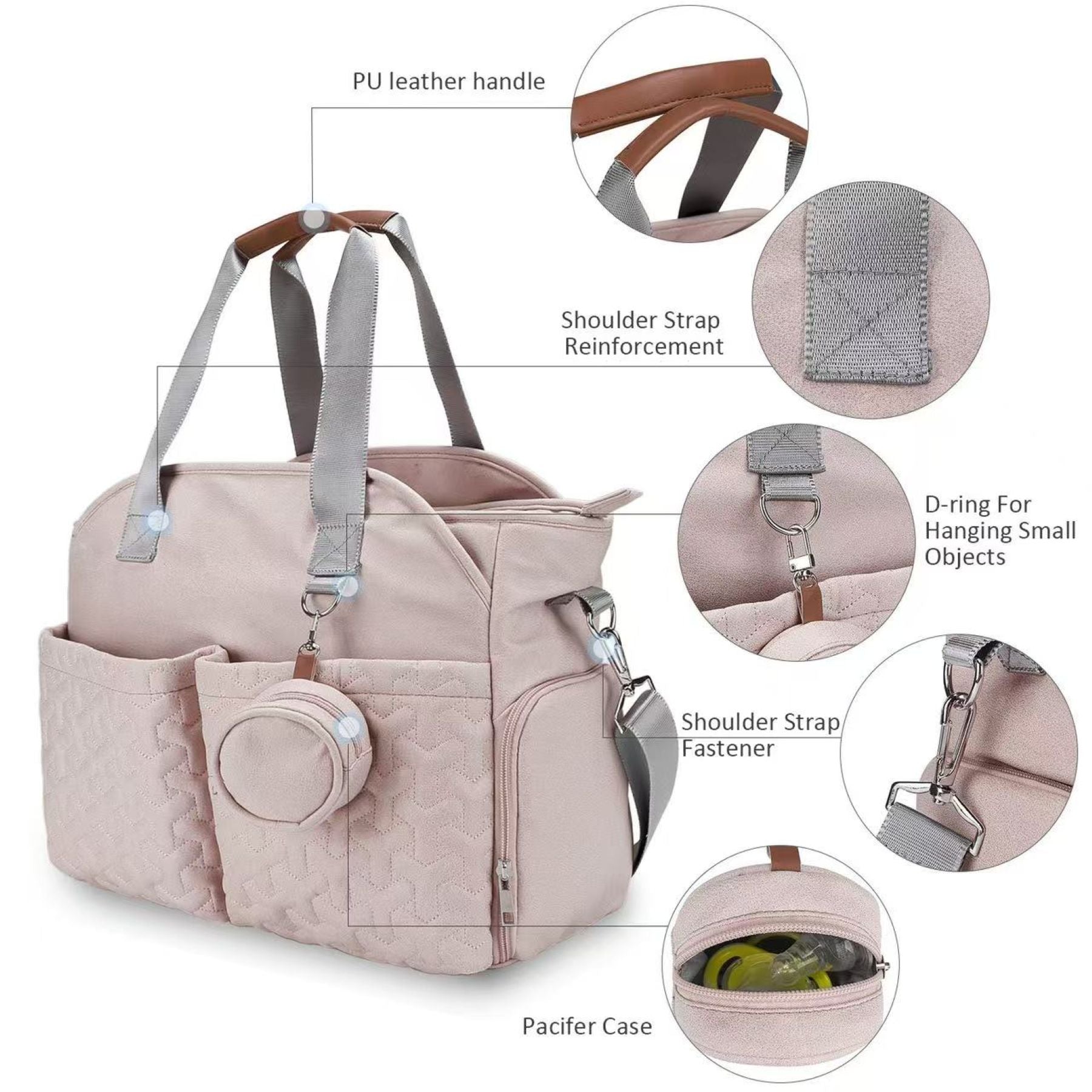 Large-Capacity Outdoor Mom Bag