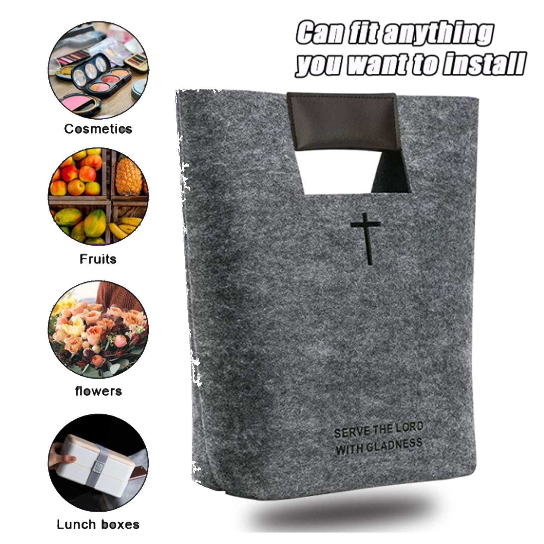 Felt Hand-Held Storage Bag