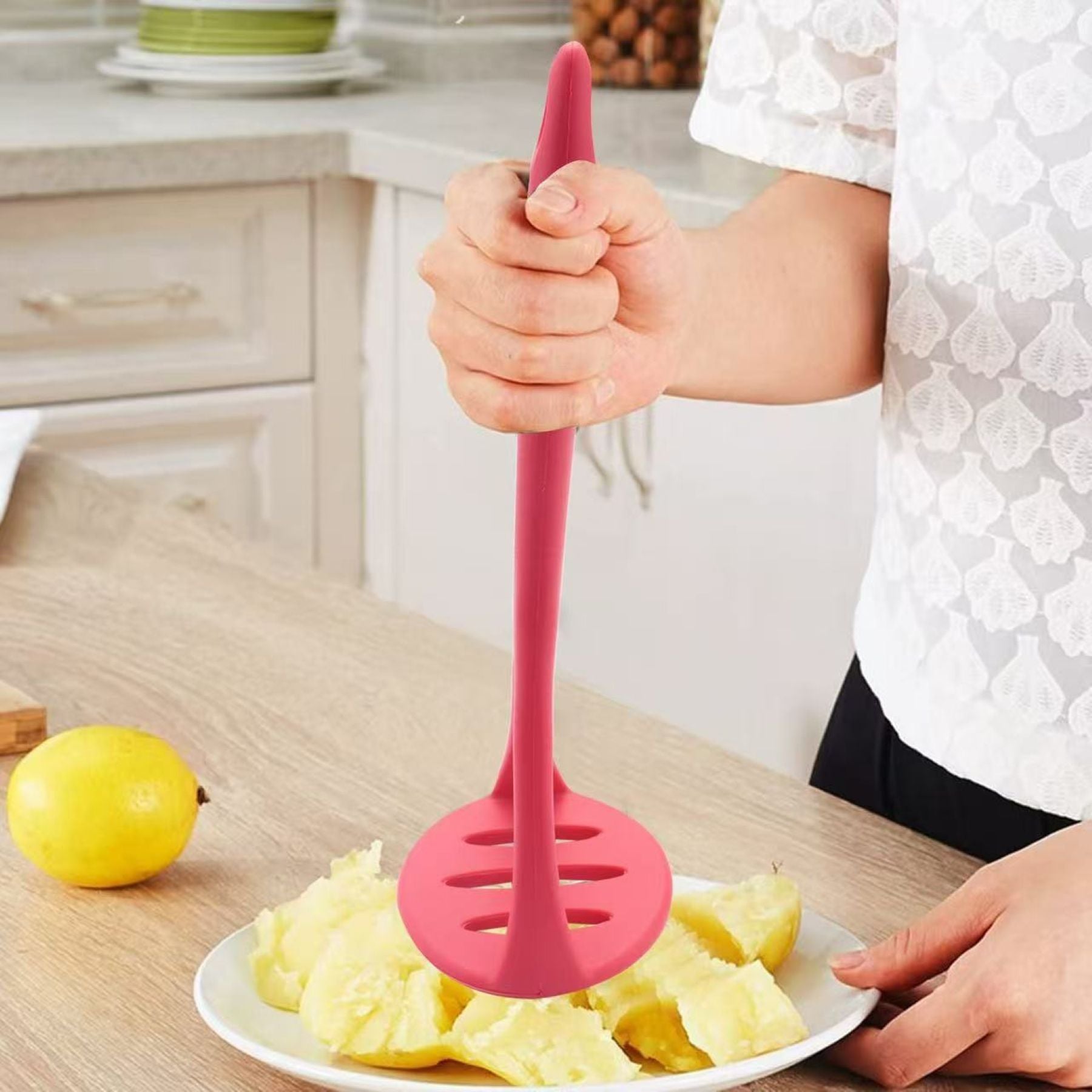 Household Silicone Potato Masher Tool
