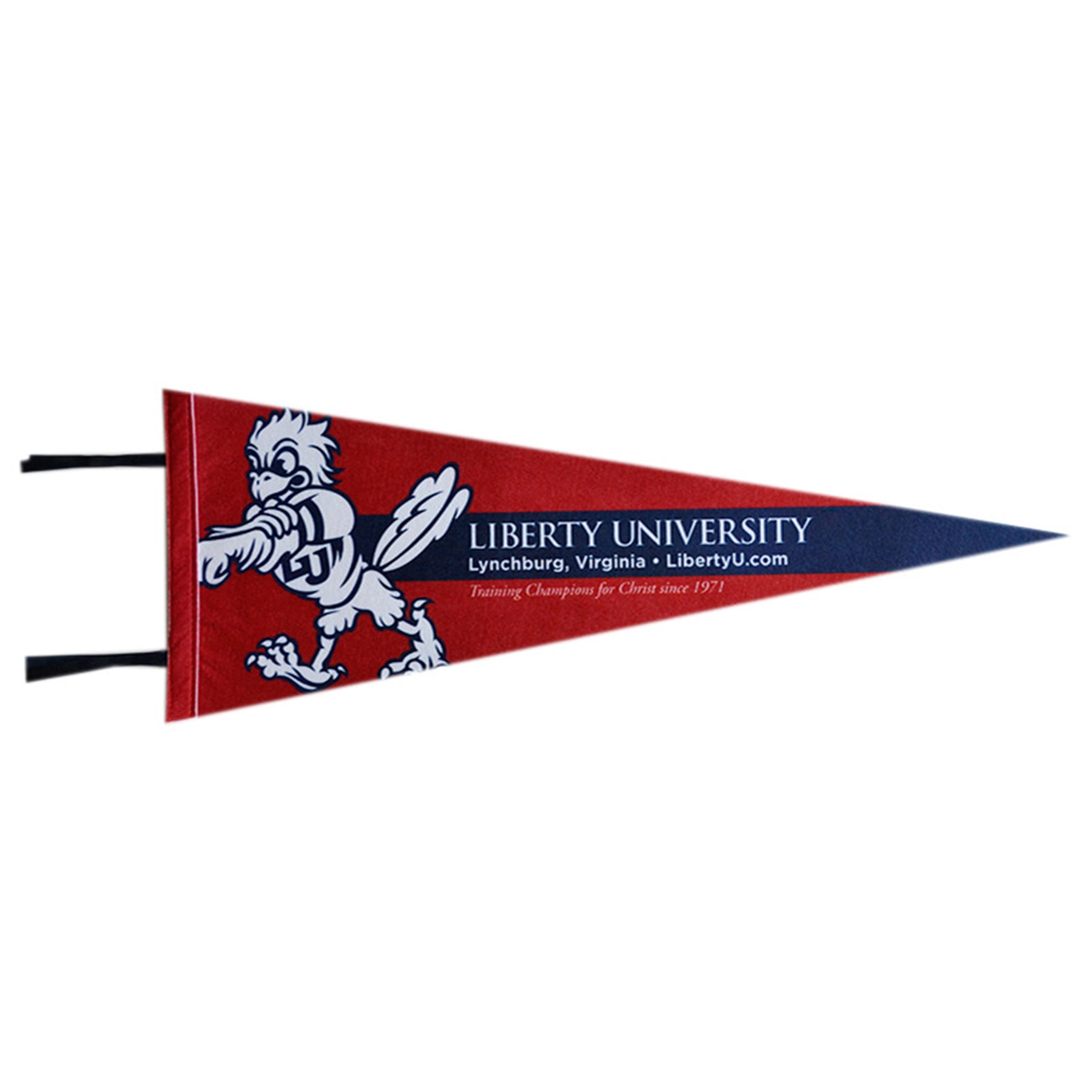 Colored Felt Pennant (5"x12") Screen Print