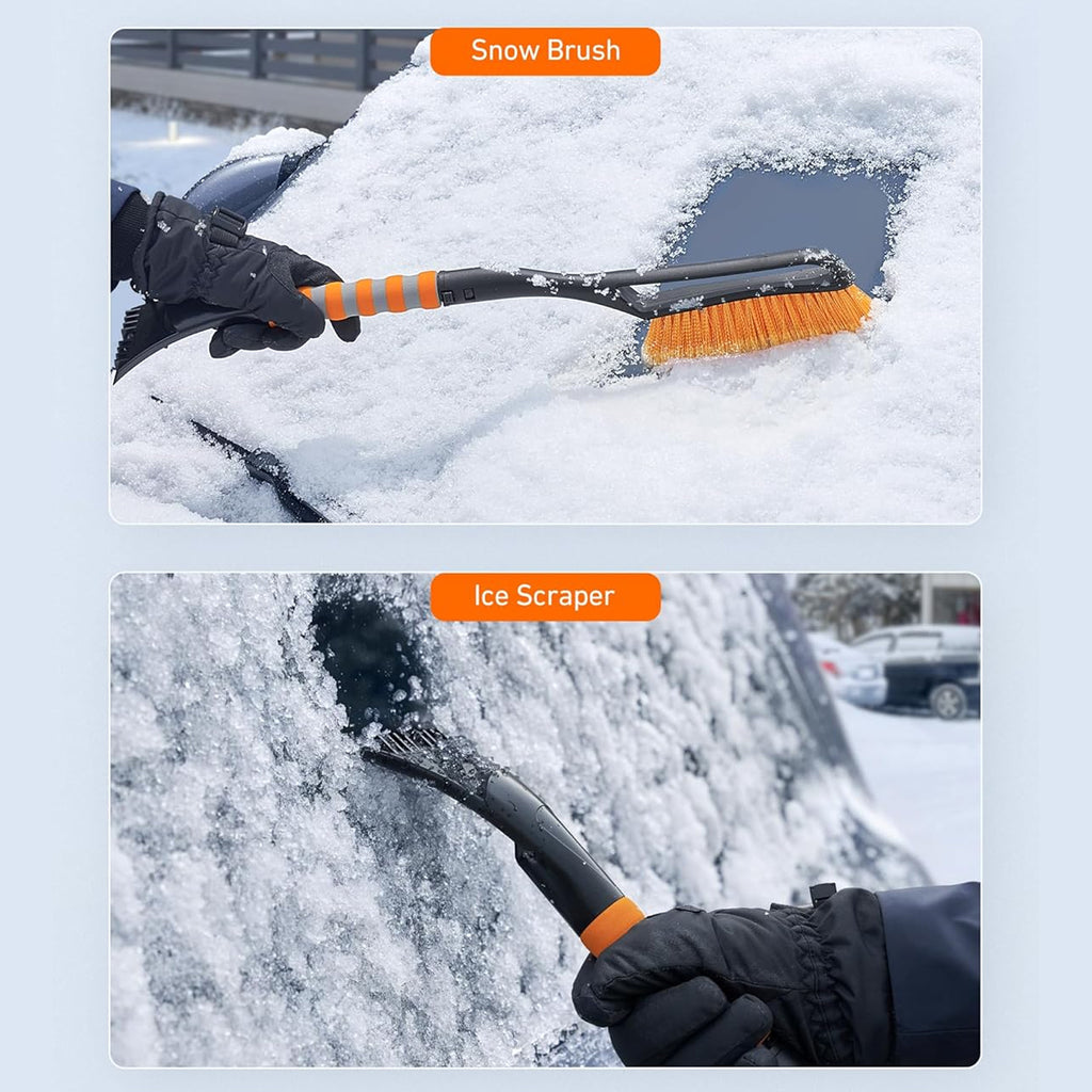 Snow Brush and Ice Scrapers for Car Windshield