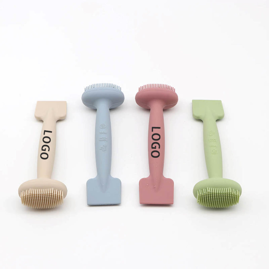 Dual - Head Silicone Facial Mask Brush