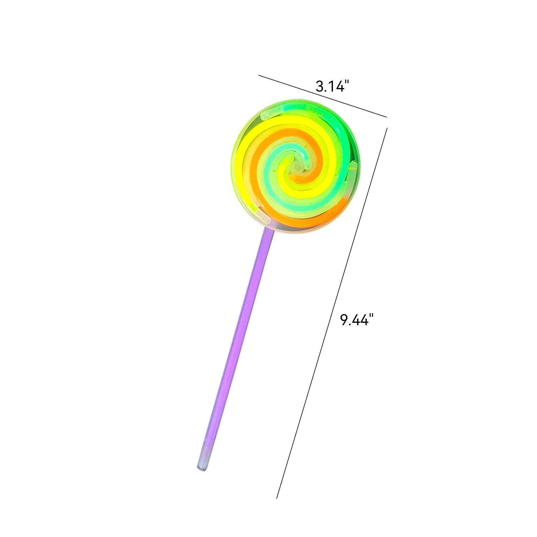 Twirl Glow Lollipop Light Wand
