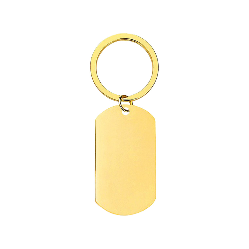 Customizable Aluminum Keychain