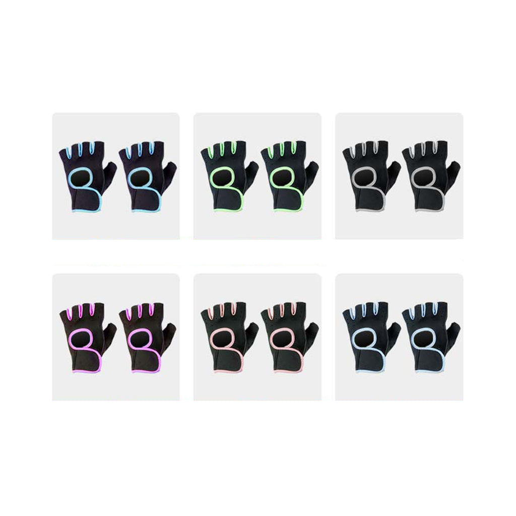 Half Finger Anti Slip Cycling Fitness Protective Gloves