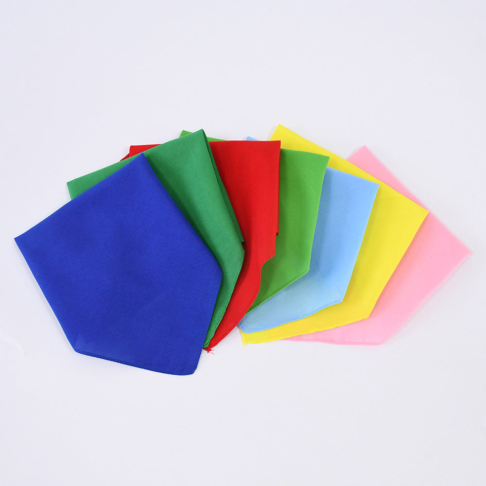 Pet Drool Towel Triangle Scarf