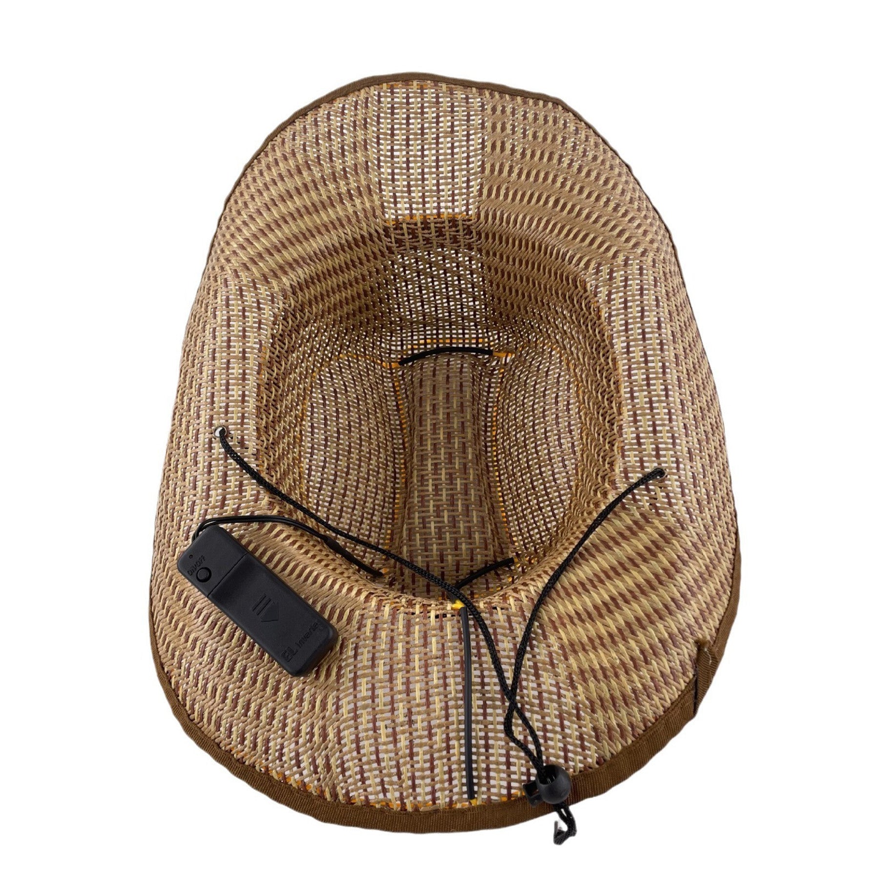 Glowing Denim Straw Hat