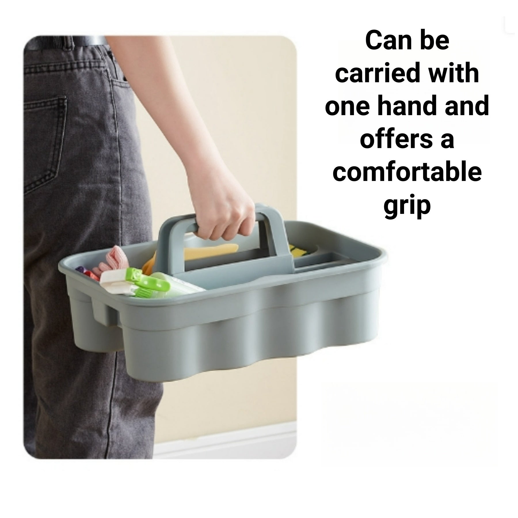 Handheld Cleaning Tool Storage Basket