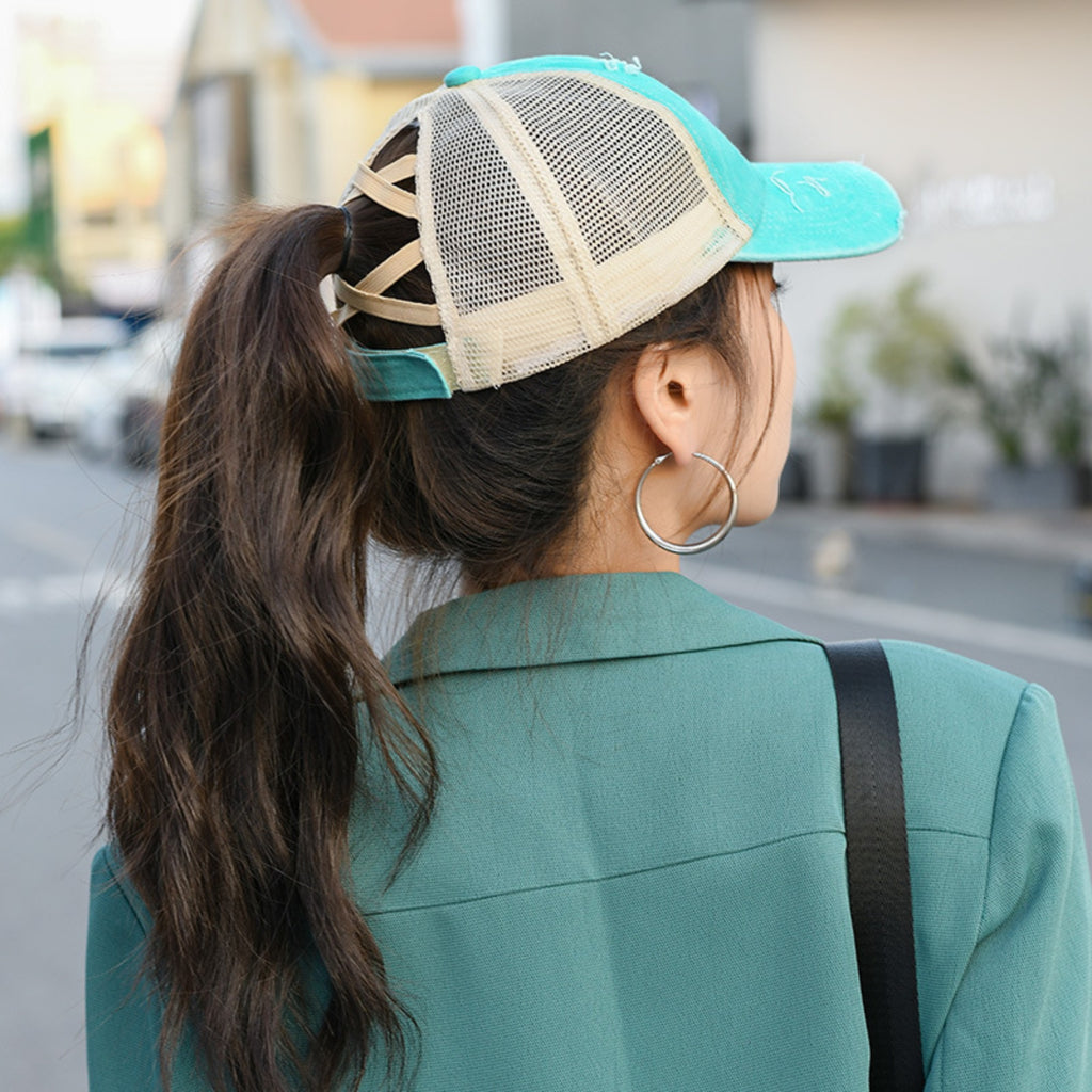 Criss Cross Hat Womens Baseball Cap