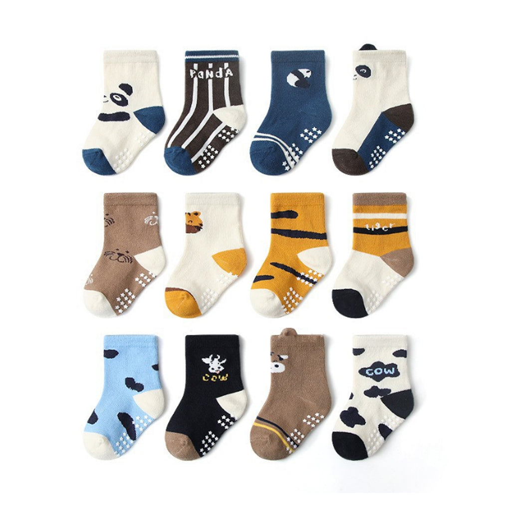 Combed Cotton Non-Slip Dispensing Children'S Socks