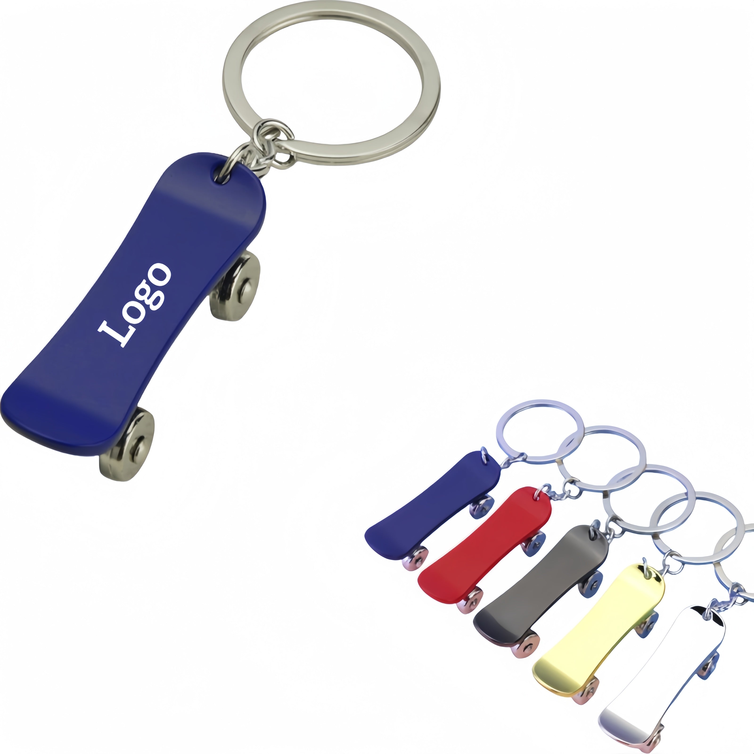 Skateboard Keychain