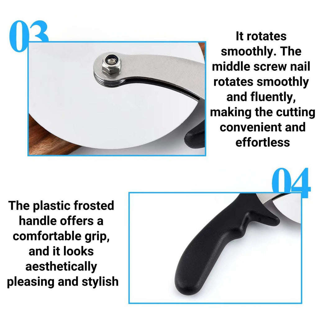 Stainless Steel Roller Pizza Cutter