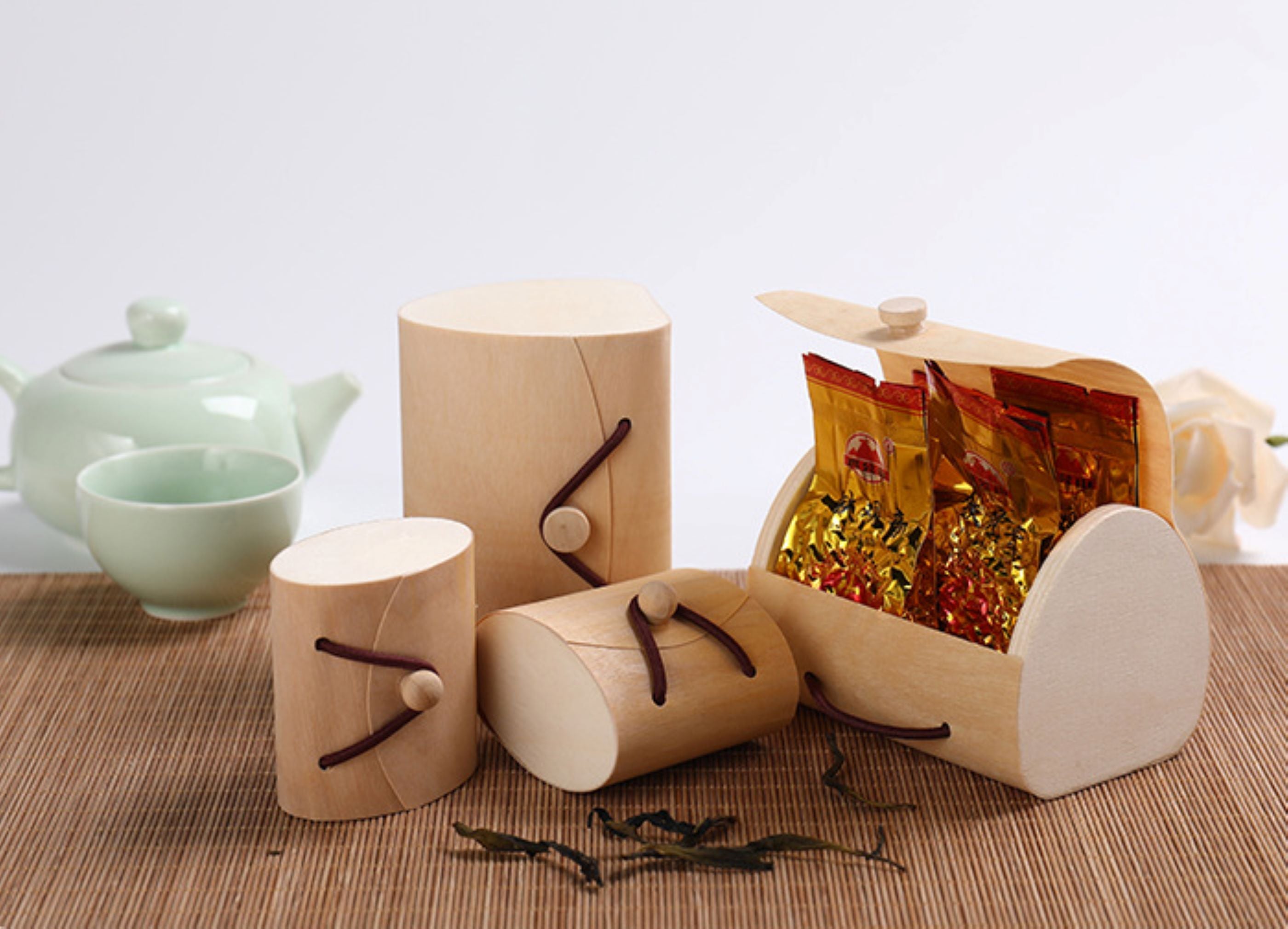 Birch Bark Storage Box