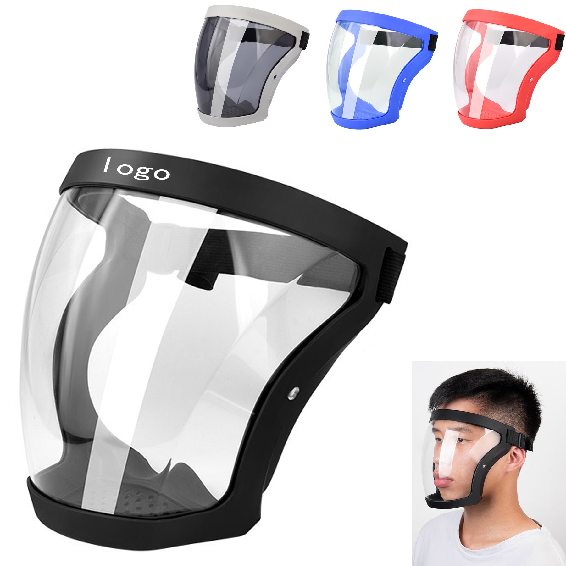 Anti-Fog High-Definition Protective Face Mask