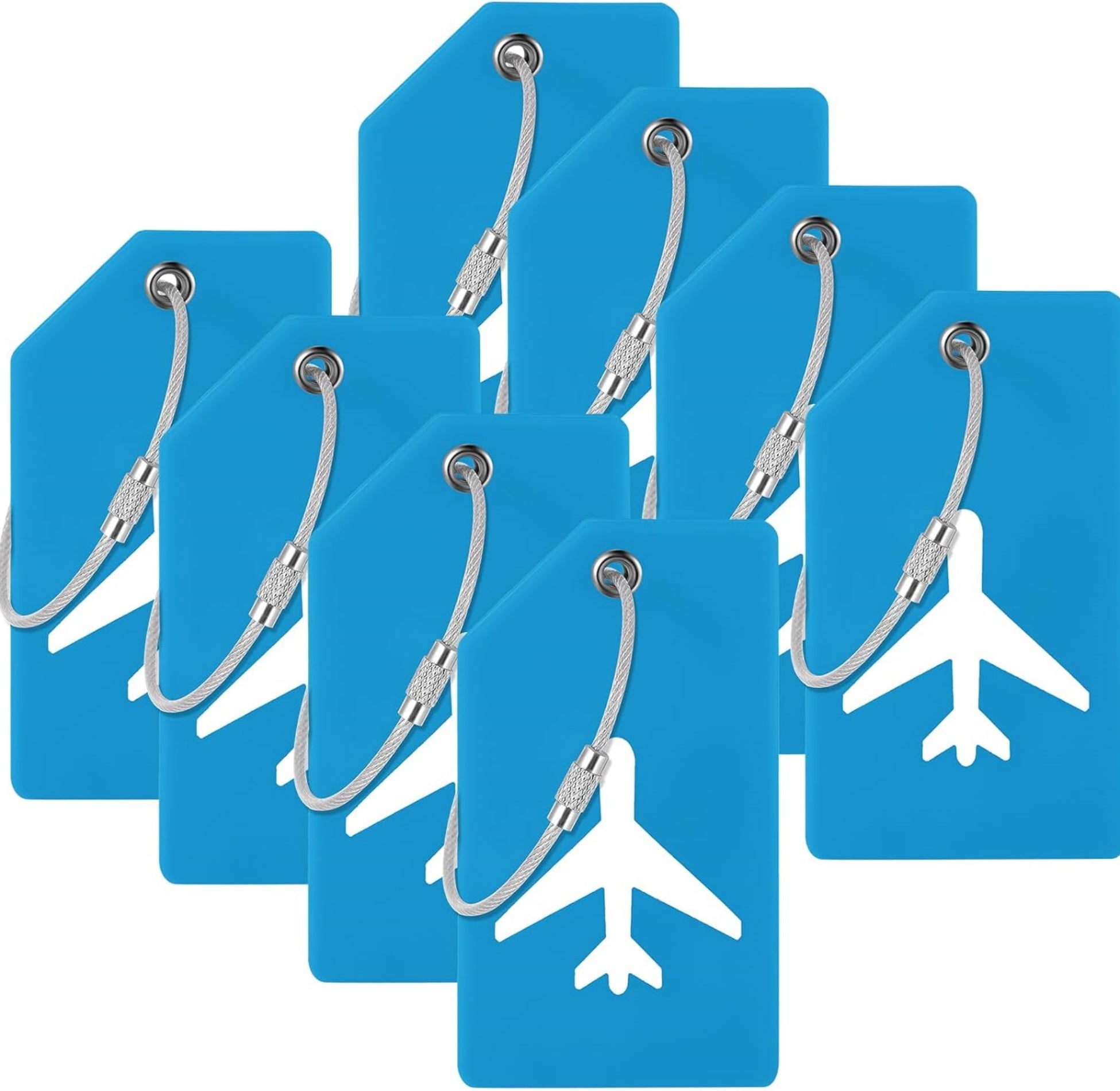 Silicone Suitcase Tags Luggage Travel Labels Name Id Card