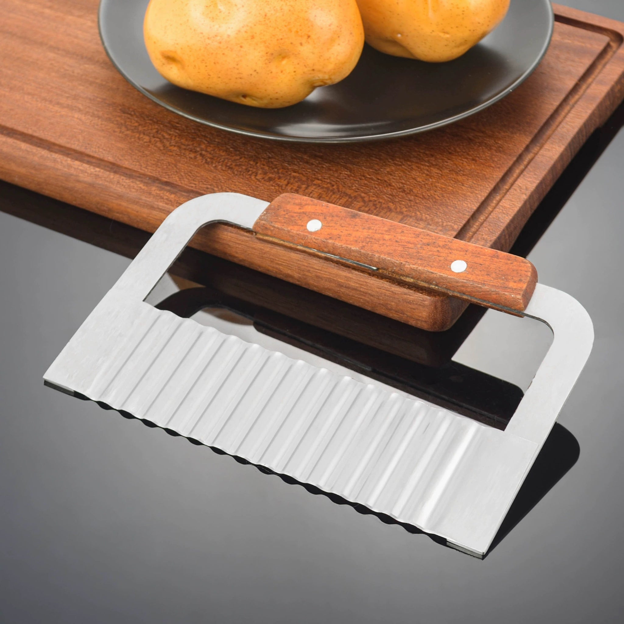 Stainless Steel Crinkle Cutter