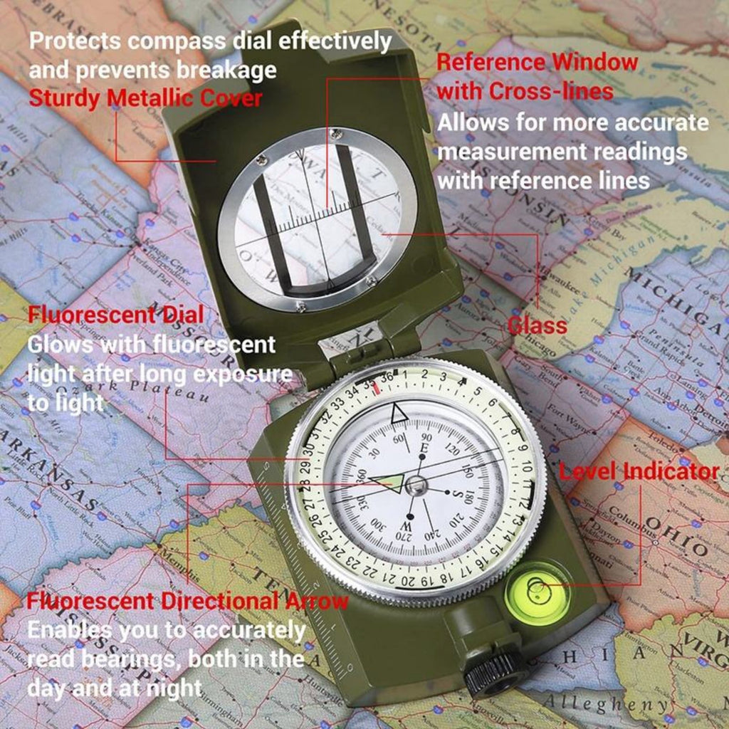 Multi-functional Luminous Compass Needle