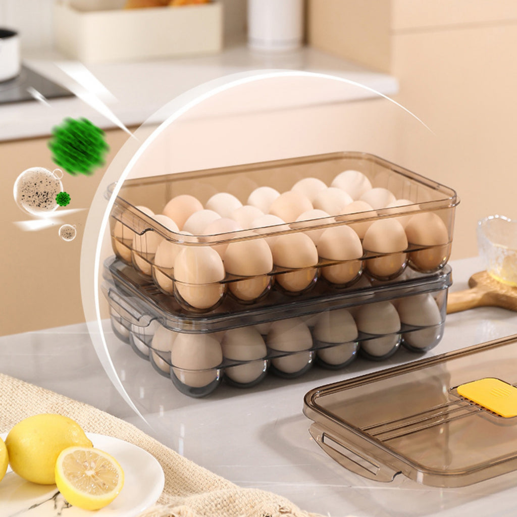 Food-Grade PET Refrigerator Fresh-Keeping Egg Storage Box