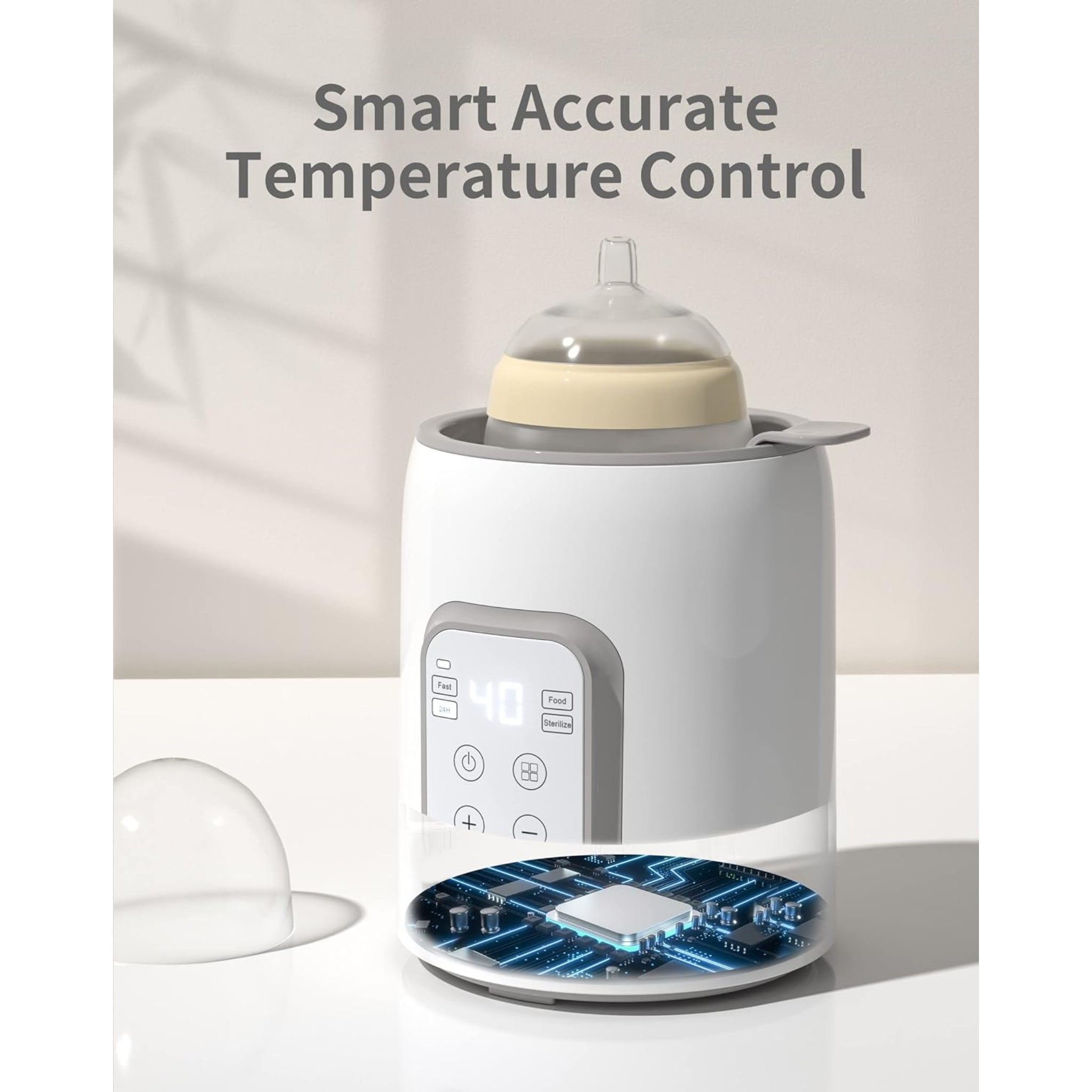 8-in-1 Fast Baby Milk Warmer