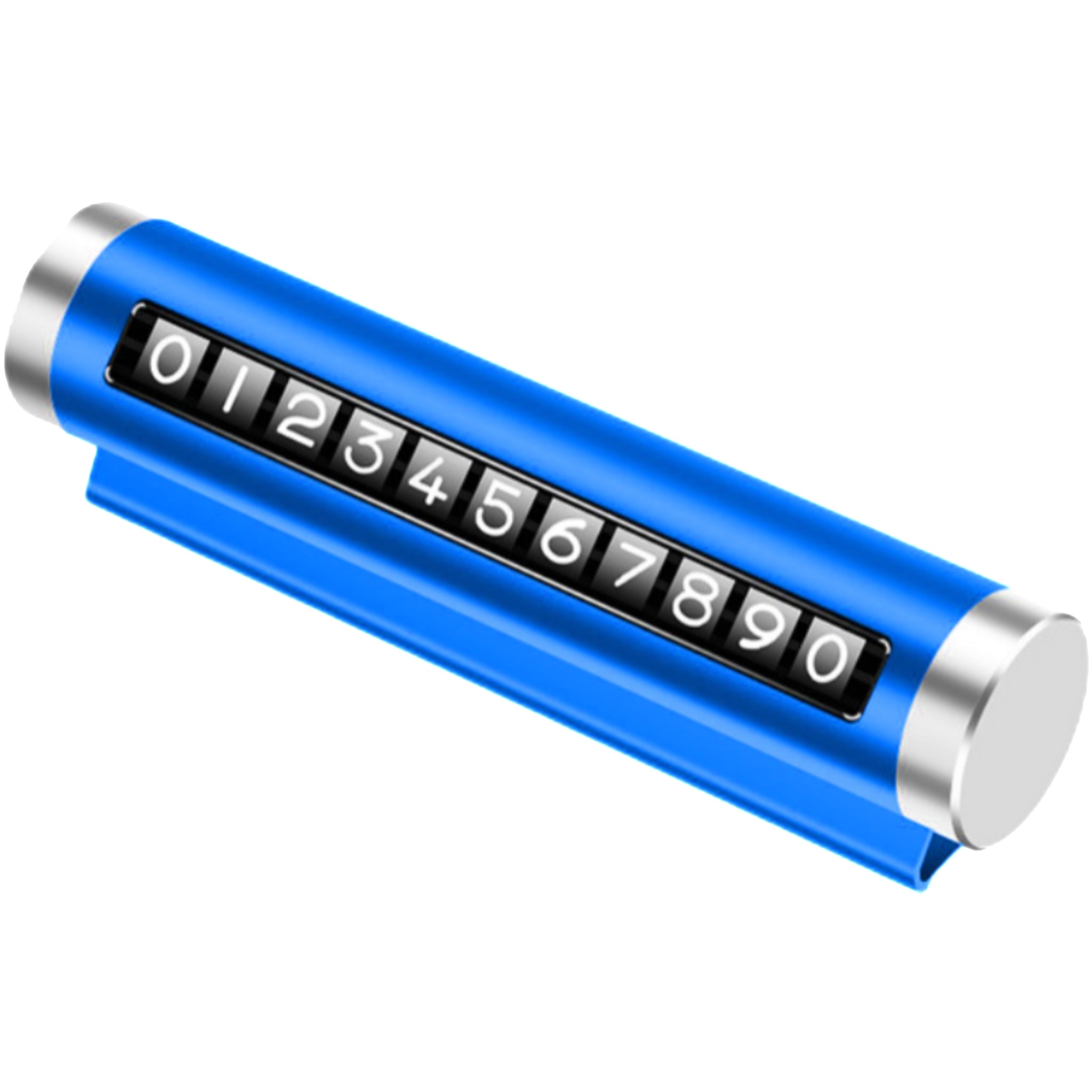 Temporary Parking Roller - type Number Plate
