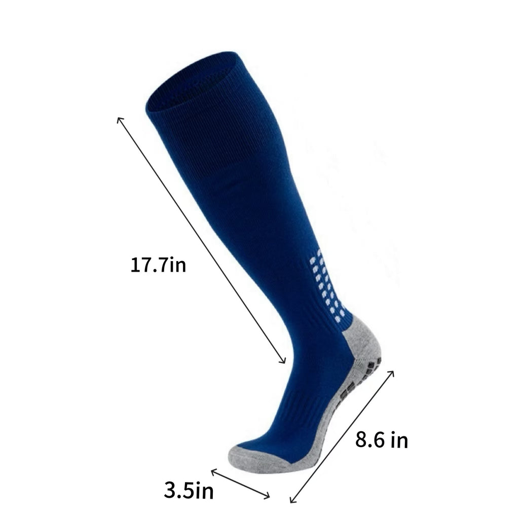 Men's Long Anti-Slip Soccer Socks