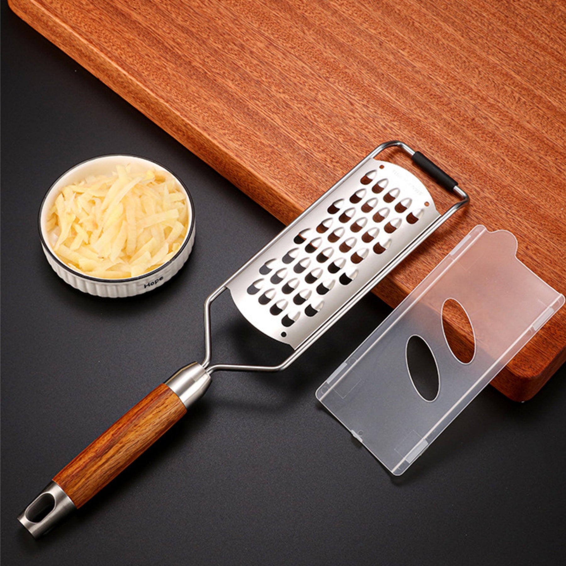 304 Stainless Steel And Rosewood Shredder