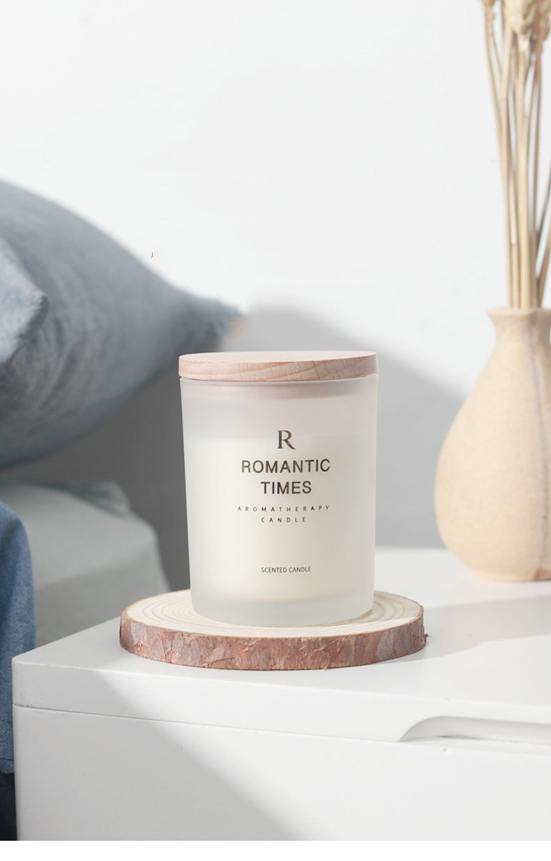 Soya Wax Frosted Tumbler Scented Candle
