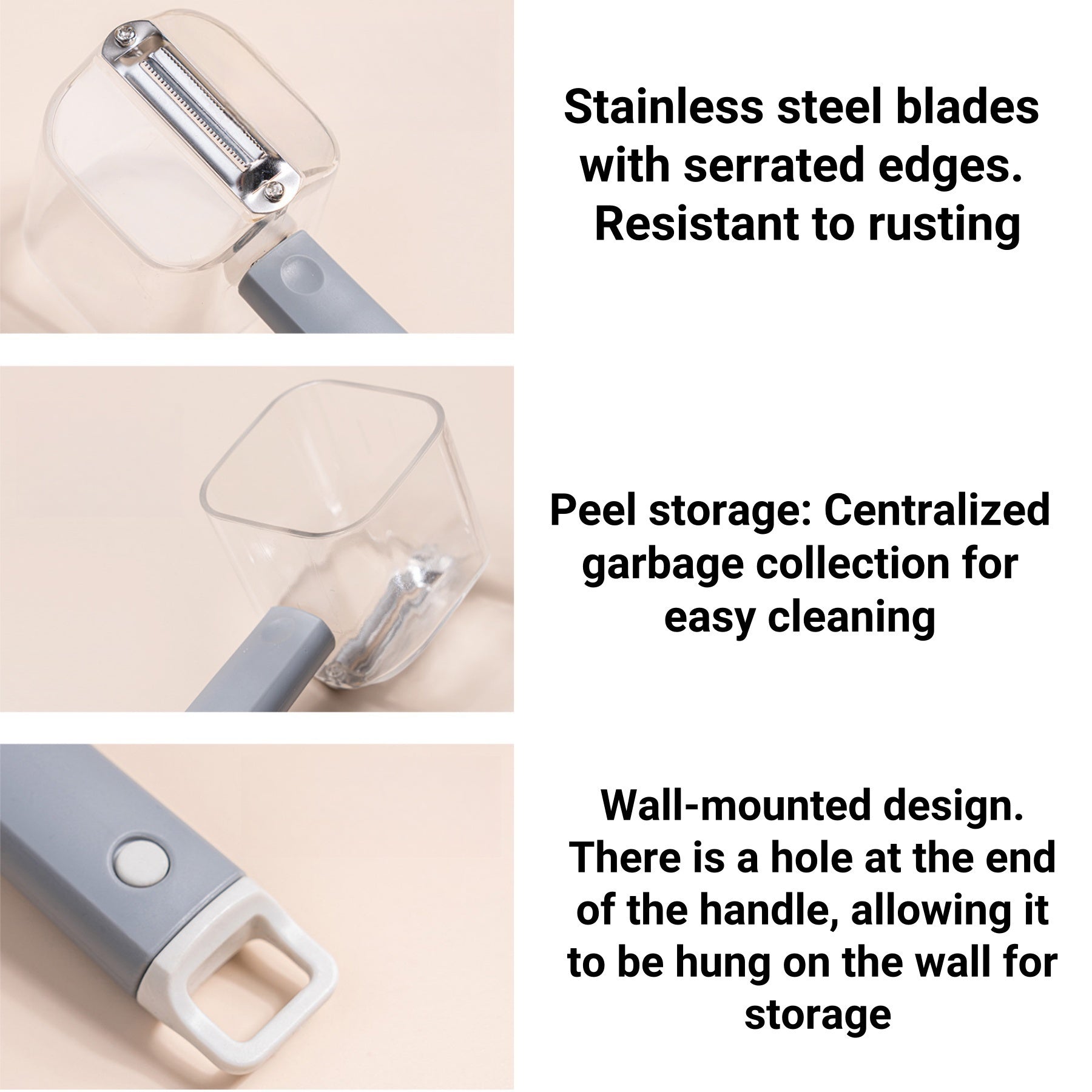 Stainless Steel Fruit And Vegetable Peeler