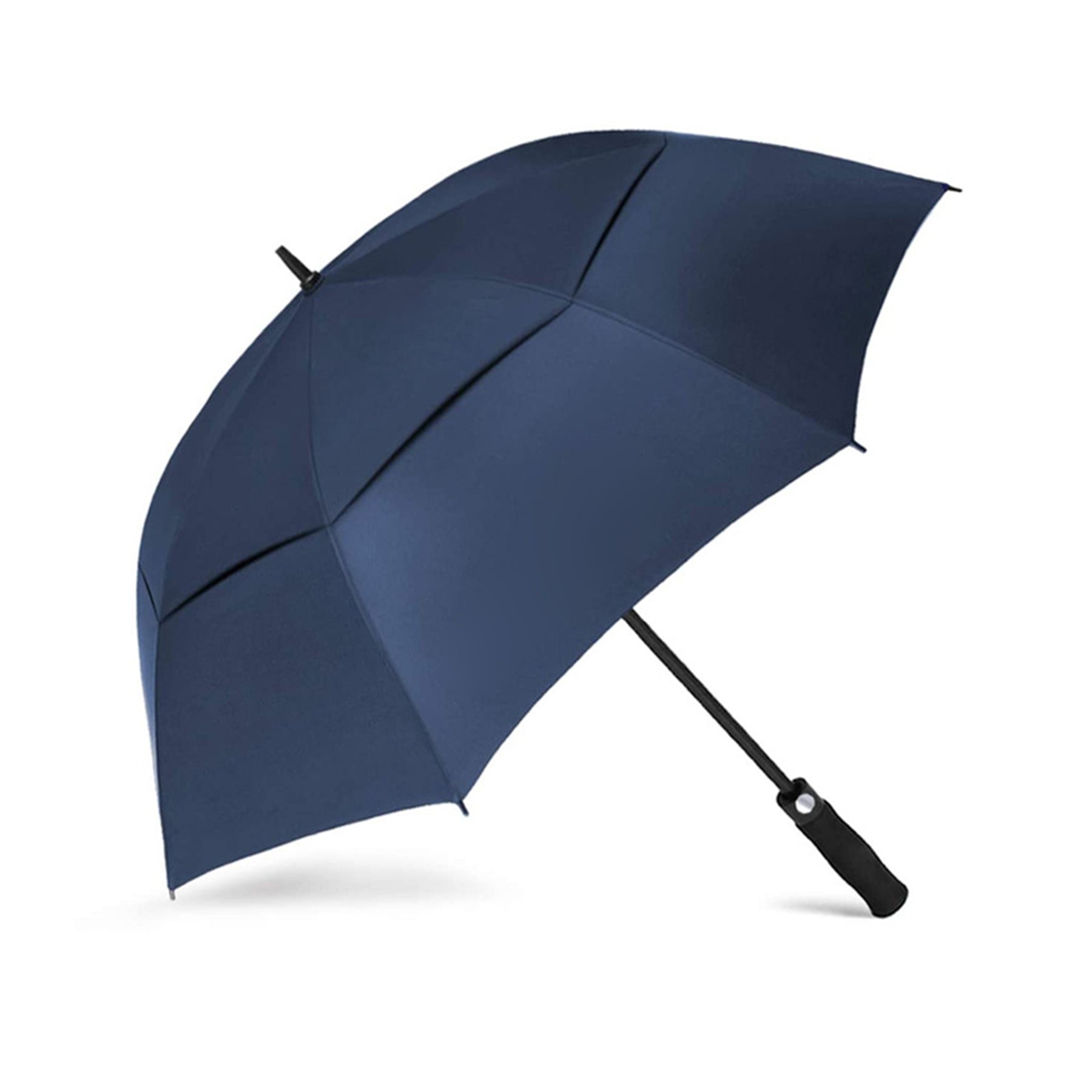 Automatic Double Layered Golf Large Handle Umbrella