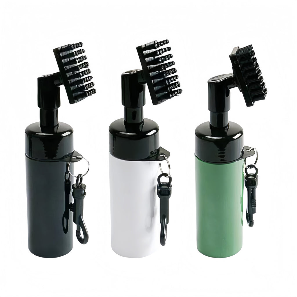 Push Type Golf Club Cleaning Brush
