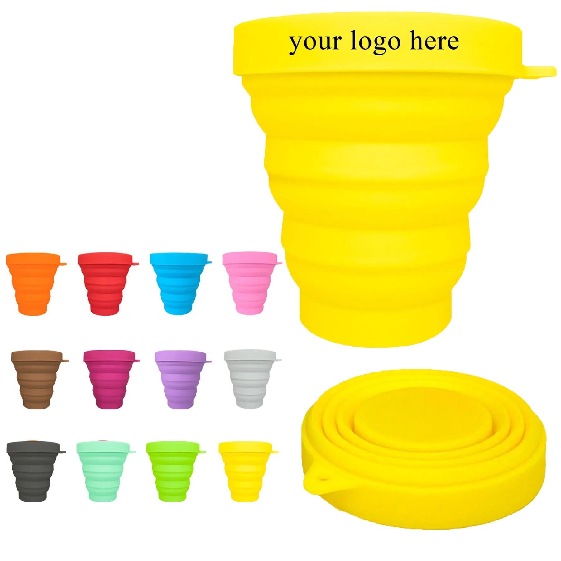 5 Oz Foldable Silicone Water Cup