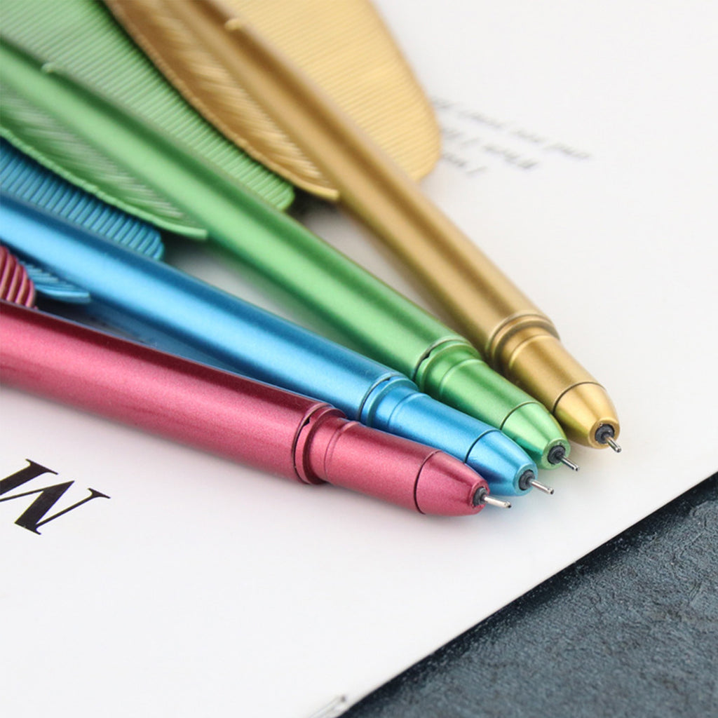 Imitation Plastic Feather Pen
