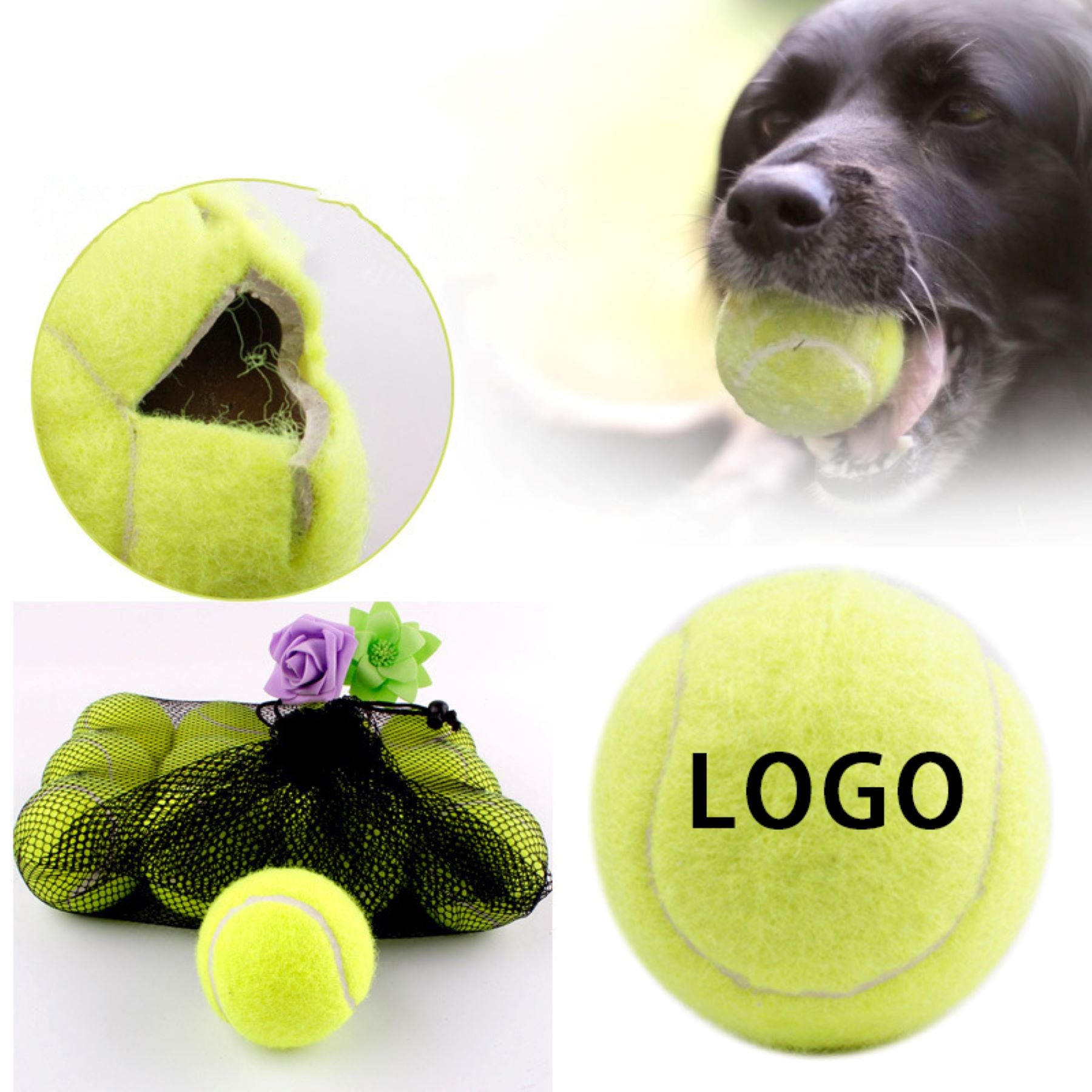 Pet Bouncy Ball Toy