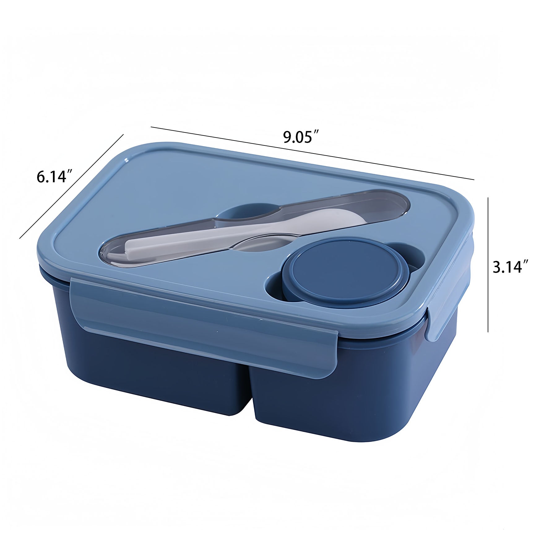 Two Compartment Lunch Box