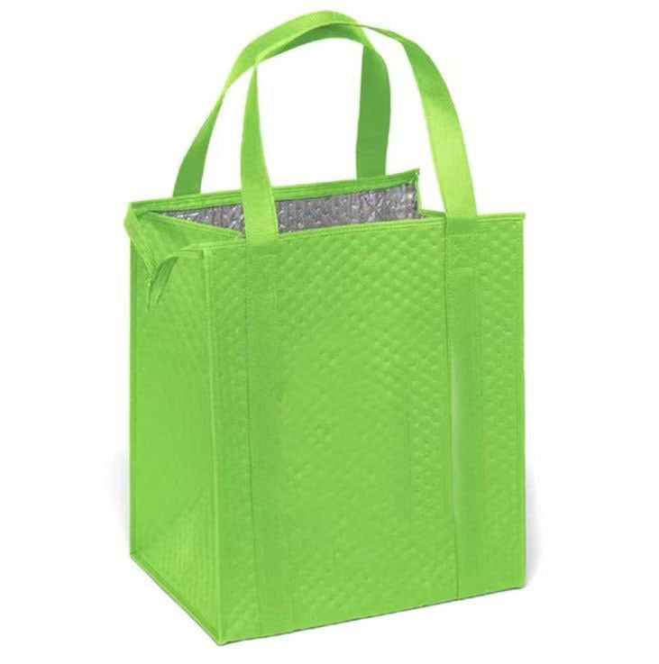 Embossed Sot Non Woven Thermal Bag Tote Shopping Bag