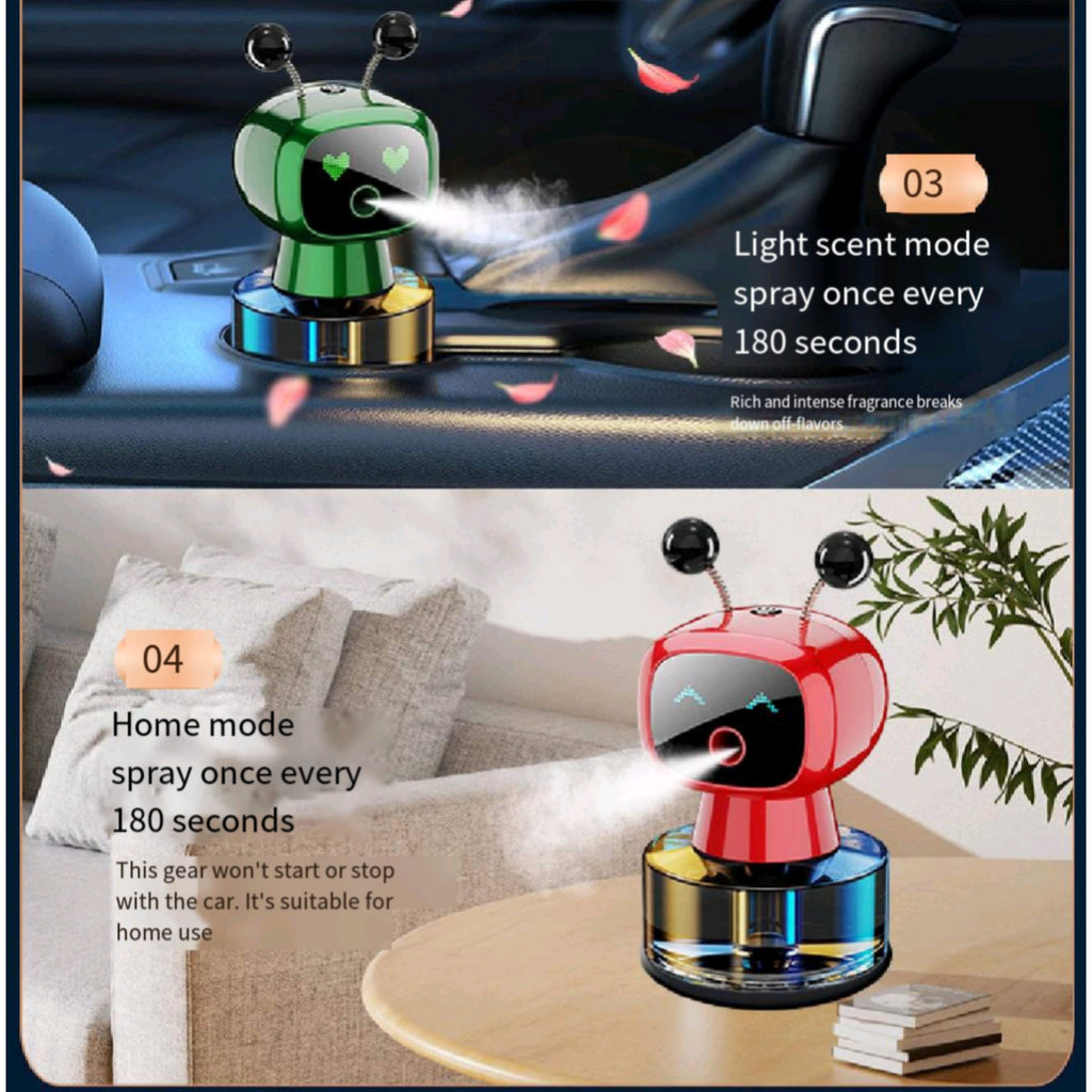Car Mounted Robot Perfume Ornament