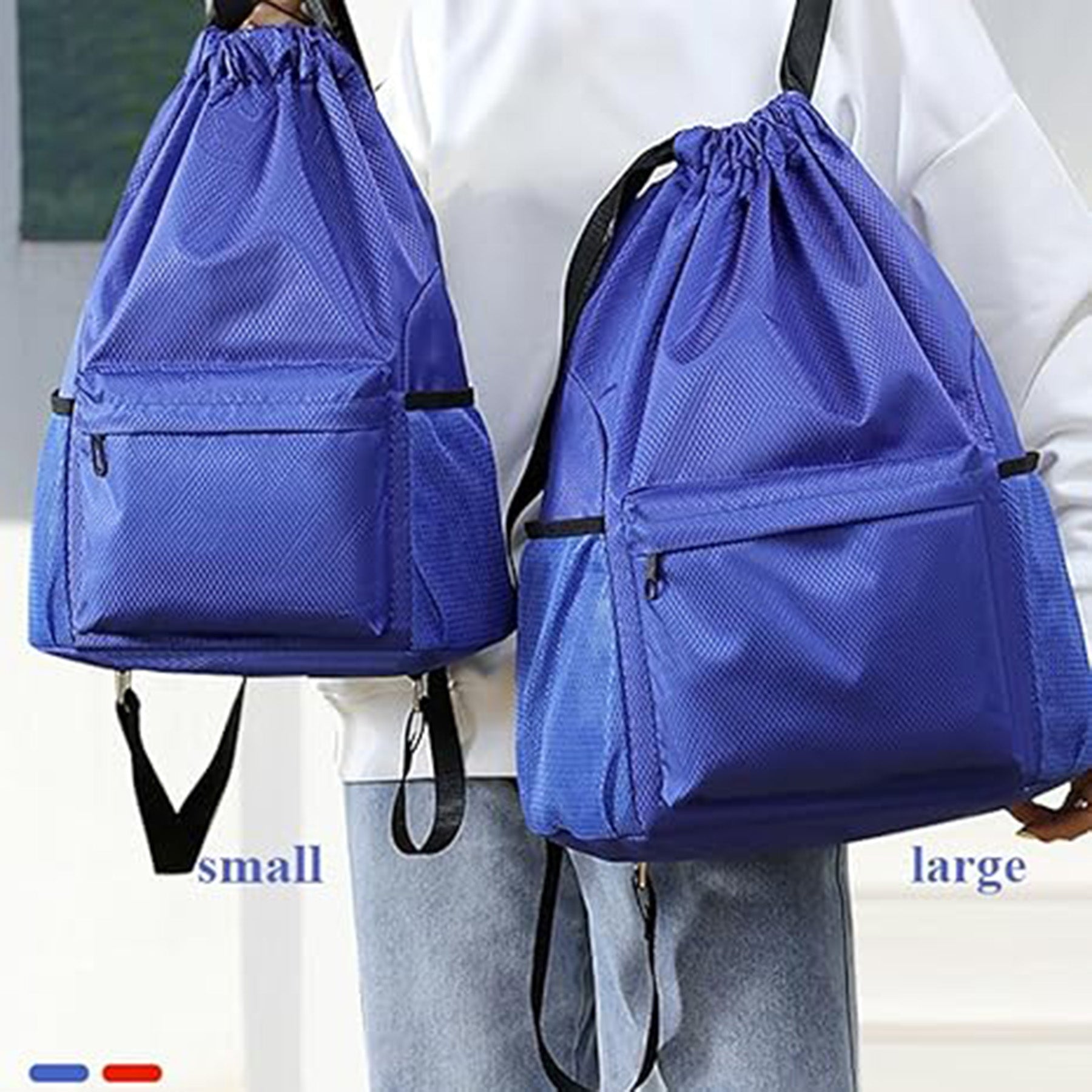 Waterproof Drawstring Backpack Fitness Bag